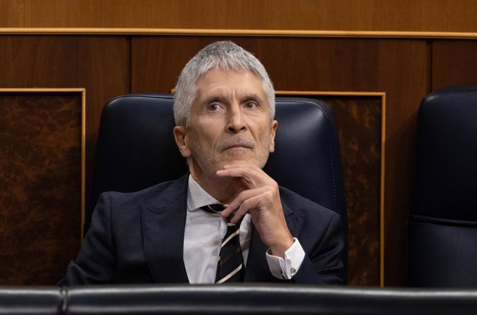 Archivo - El ministre d'Interior, Fernando Grande-Marlaska