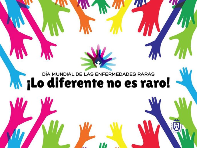 Cartel conmemorativo del Cabildo de Tenerife sobre el 'Día Internacional de las Enfermedades Raras'