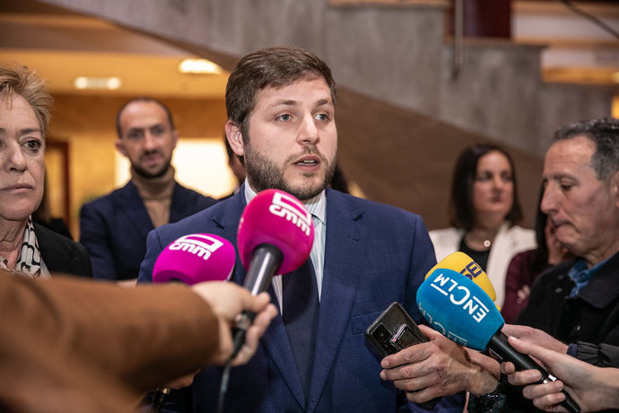 El consejero de Fomento, Nacho Hernando