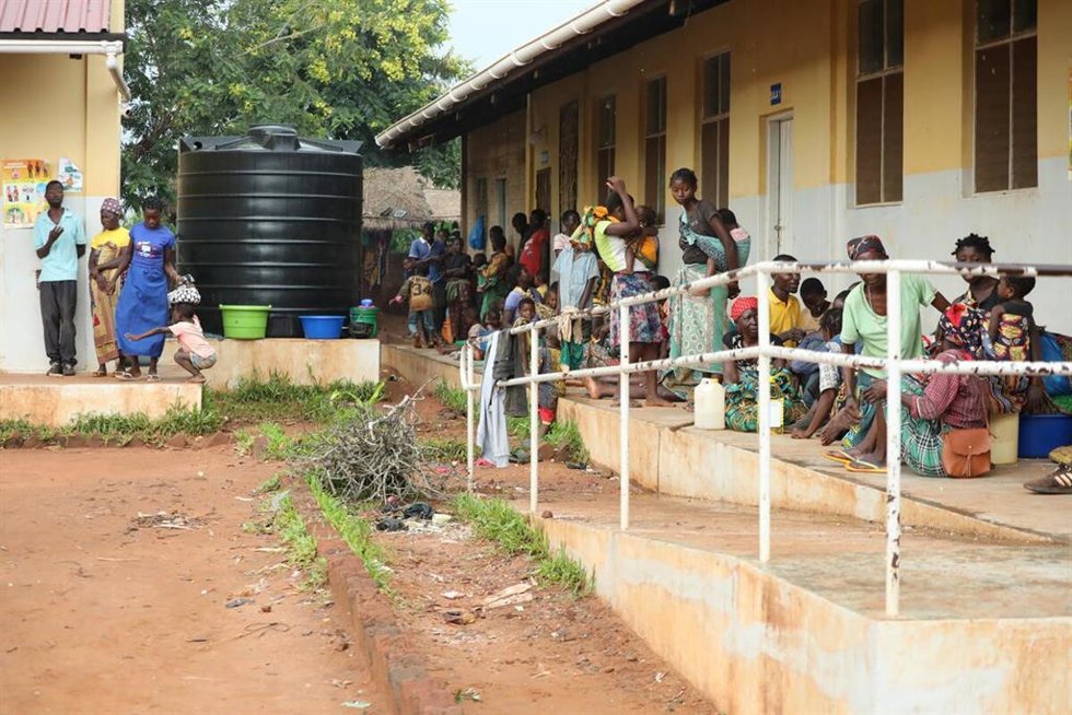 Desplazados por la violencia en Cabo Delgado