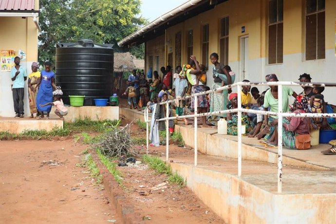 Desplazados por la violencia en Cabo Delgado