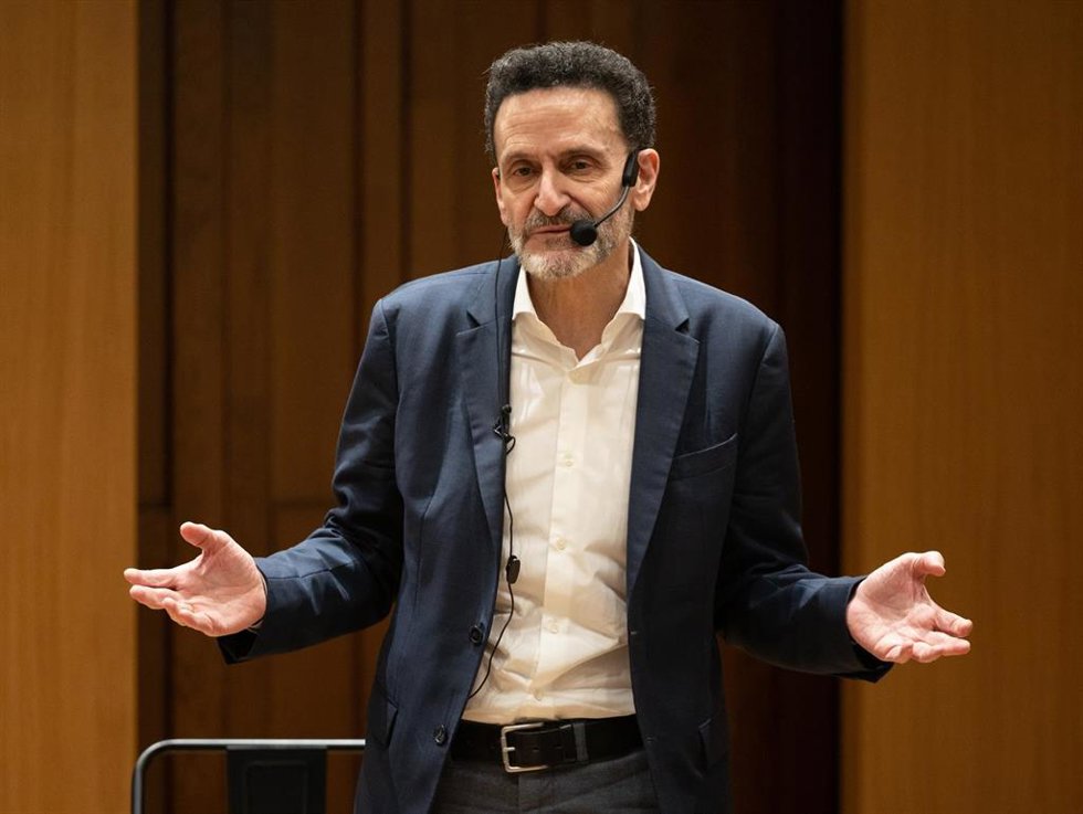 El exdiputado de Ciudadanos y abogado del Estado, Edmundo Bal, interviene durante la presentación de su nueva formación política, en el Ateneo de Madrid, a 29 de febrero de 2024, en Madrid (España).