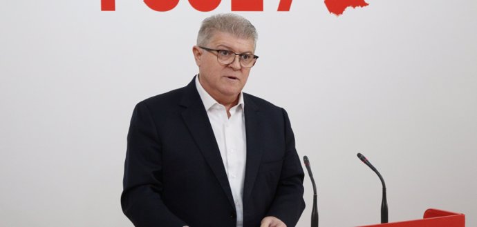 El secretario general del PSOE en la Región de Murcia, Pepe Vélez