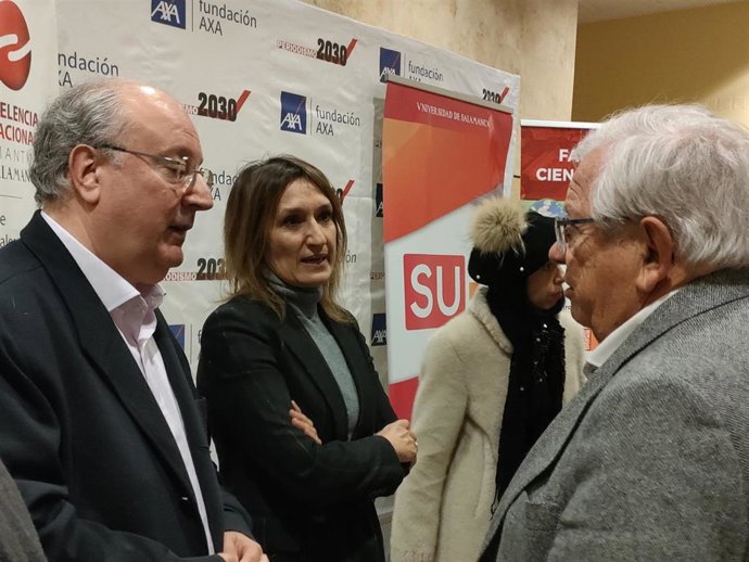 La consejera Rocío Lucas en Salamanca