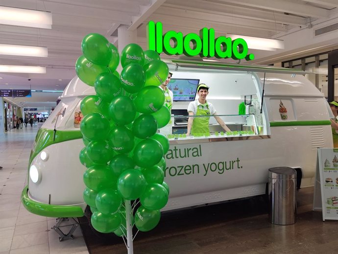 Food truck de llaollao en Vallsur