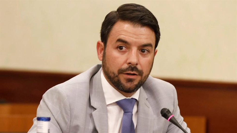 El portavoz de Vox en las Cortes de C-LM, Iván Sánchez.
