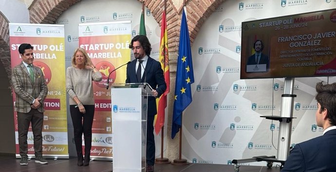 La Junta participa en la primera edición andaluza de 'Startup Olé' en Marbella (Málaga).