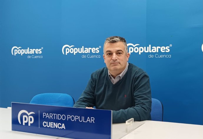 El portavoz del Grupo Municipal Popular en el Ayuntamiento de Cuenca, Álvaro Barambio.