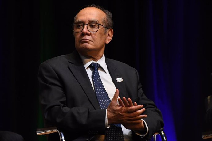 Archivo - Gilmar Mendes, juez del Tribunal Supremo de Brasil.