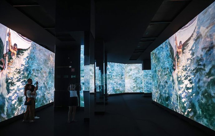 Archivo -  L'exposició 'Sorolla a través de la llum', en el Centre Cultural Bancaixa. 