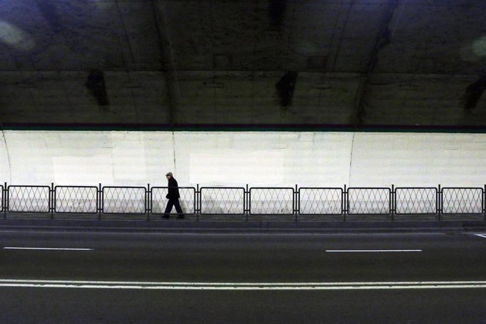 Archivo -  Túnel de La Alcazaba en una imagen de archivo 