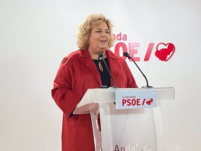 Archivo - Fátima Gómez, del PSOE, en imagen de archivo