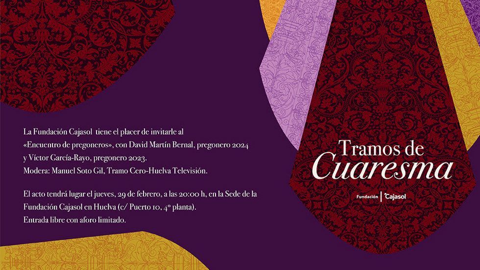 Cartel de Tramos de Cuaresma.