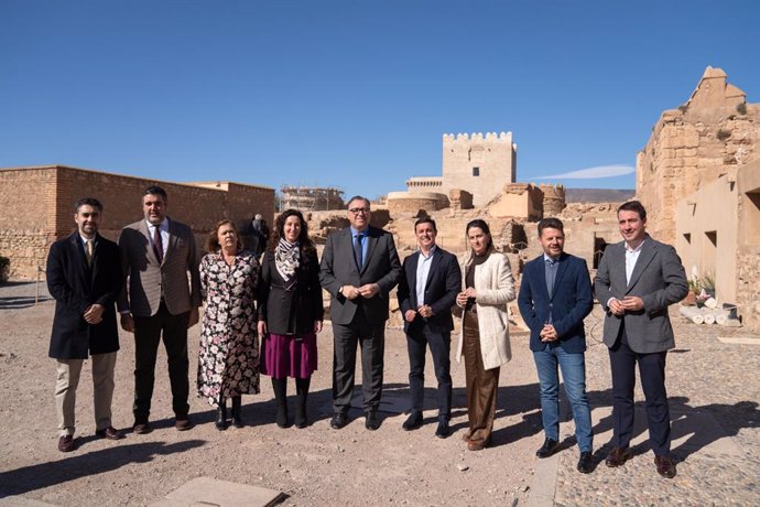 Presentación de la oferta que se llevará a la ITB de Berlín en la Alcazaba de Almería.