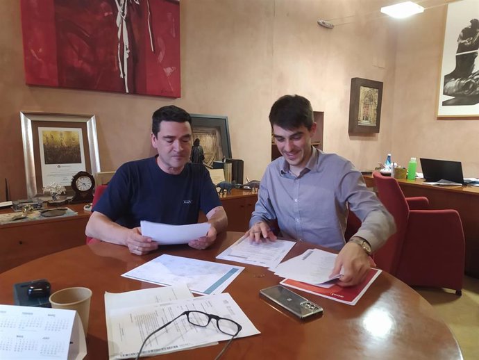 Jesús Ortí y Bernabé Sangüesa