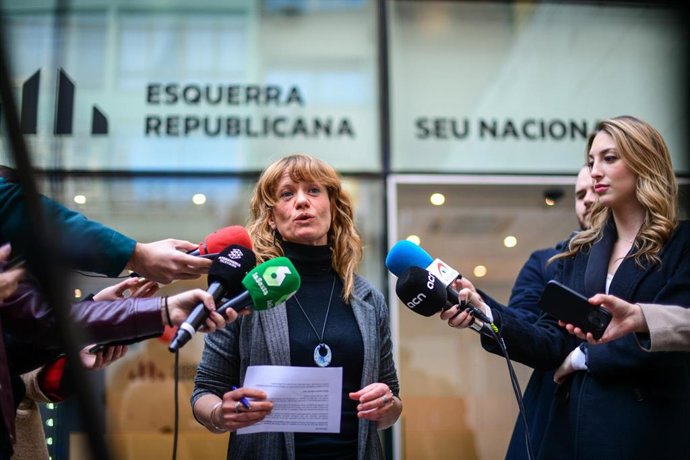 La vicesecretaria general de Derechos, Libertades y Lucha Antirepresiva de ERC, Marta Vilaret