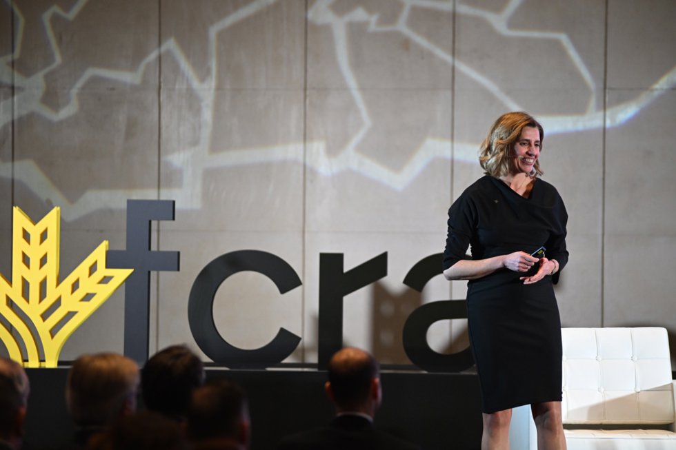 La directora de la Fundación Caja Rural de Asturias, Eva Pando