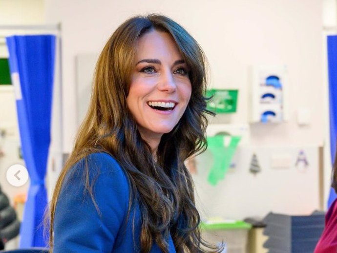 Archivo - Kate Middleton ya se recupera en su residencia tras su operación abdominal
