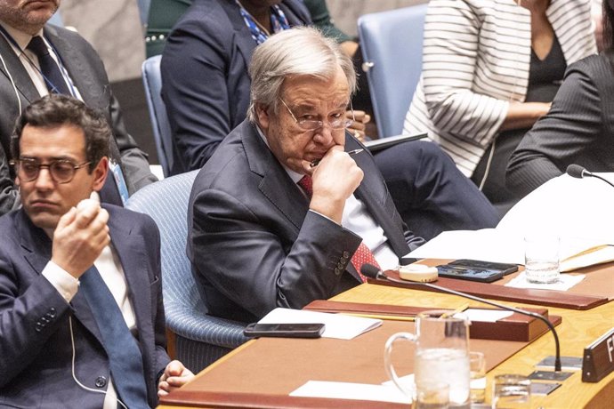 El secretario general de la ONU, António Guterres