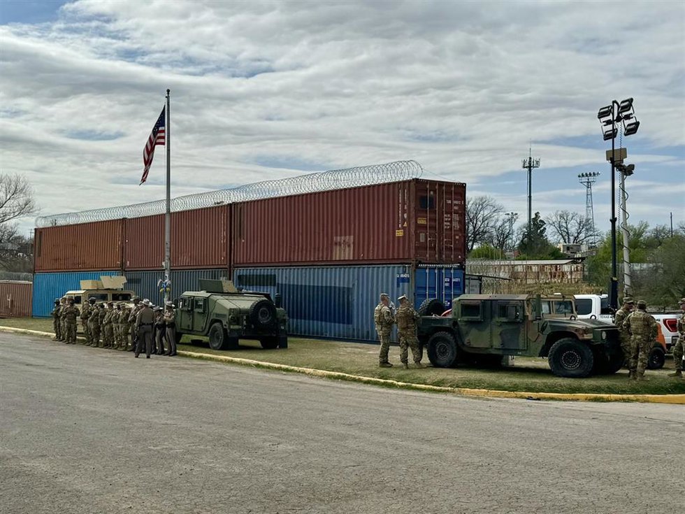 Frontera de EEUU en Texas