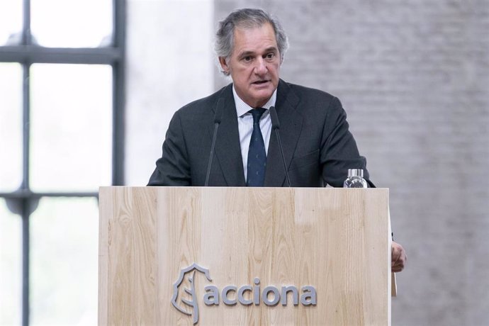 Archivo - El presidente de Acciona, José Manuel Entrecanales