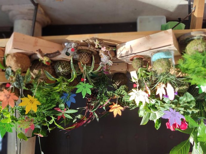 Mercado de las flores de Toledo.