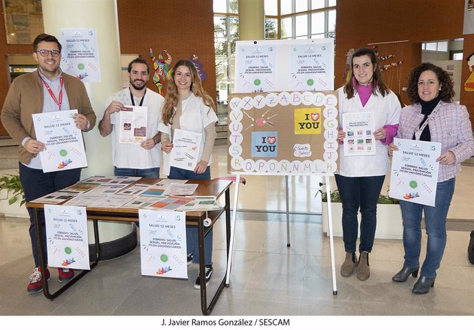 El Gobierno de Castilla-La Mancha acerca al alumnado universitario información sobre salud sexual dentro del programa 'Salud en 12 meses.