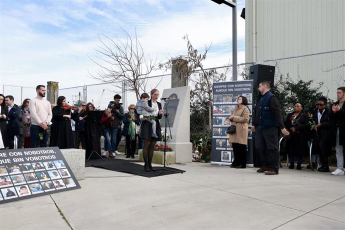 Imagen del homenaje a las víctimas del Pitanxo en el segundo aniversario del naufragio. 