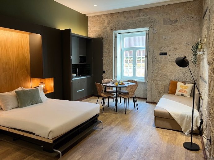 Archivo - Oca Hotels estrena este mes 17 nuevos apartamentos en el centro histórico de Oporto (Portugal).