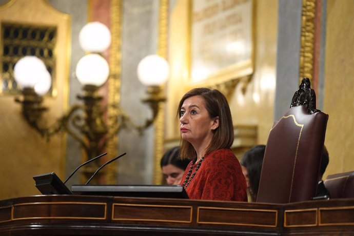 La presidenta del Congrés, Francina Armengol