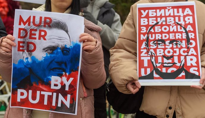 Concentració a Seül en homenatge a l'opositor rus Aleksei Navalni