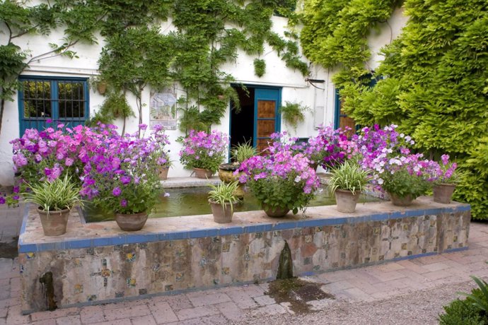 Uno de los patios del Palacio de Viana de Córdoba.