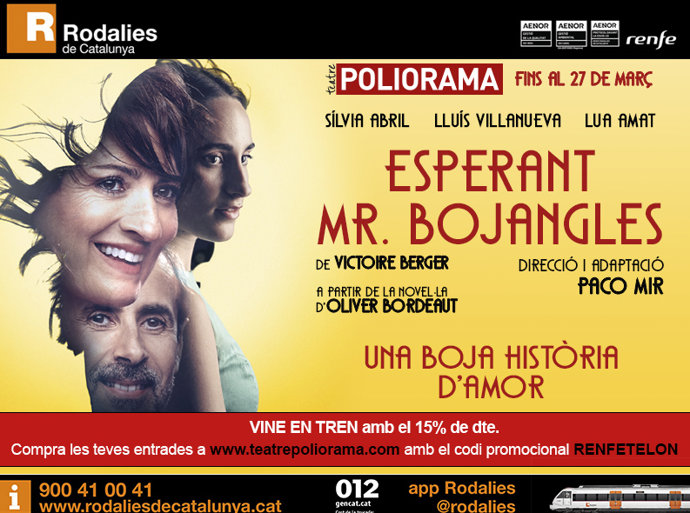 Cartel promocional de 'Esperant Mr. Bojangles'