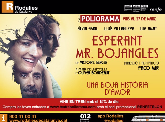 Cartell promocional d''Esperant Mr. Bojangles'