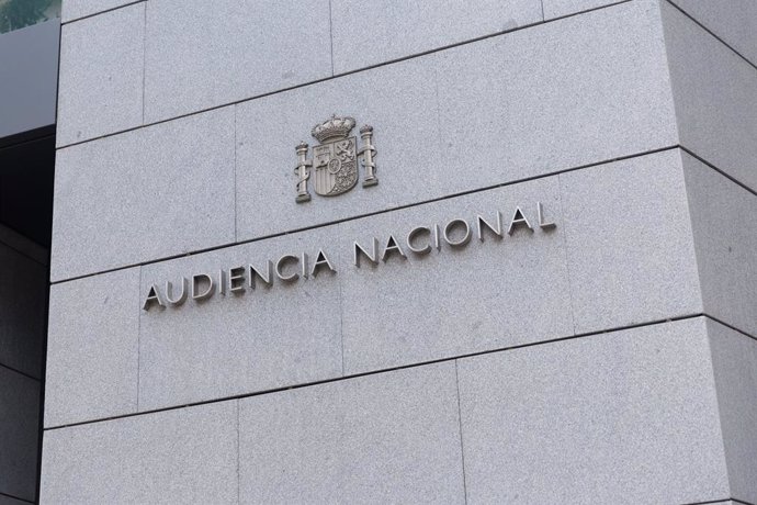 Archivo - Faana de l'Audincia Nacional