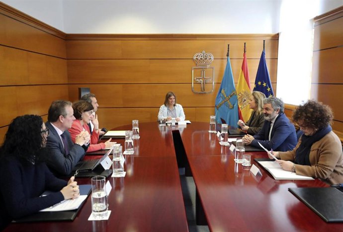 Reunión del consejo de Gobierno del Principado de Asturias.