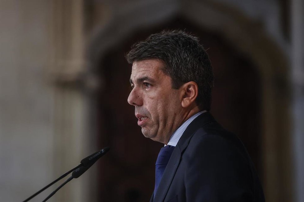 Archivo - El presidente de la Generalitat, Carlos Mazón, en una imagen de archivo. 