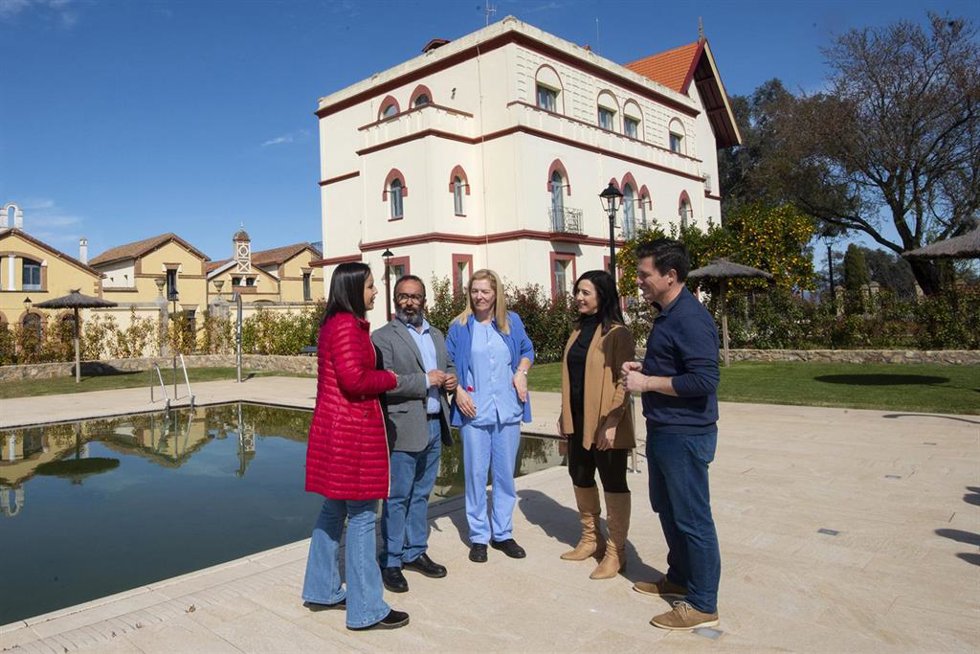 Complejo agroturístico de Haza de la Concepción en Malpartida de Plasencia (Cáceres)