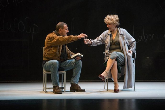 Isabel Ordaz y Marcial Álvarez en 'La profesora'