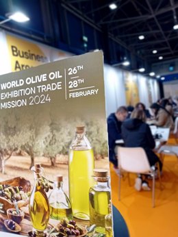 Encuentros de negocio en la World Olive Oil Exhibition.