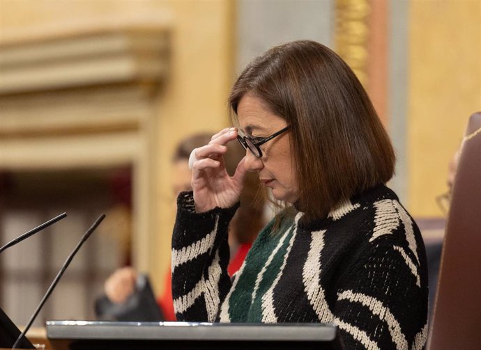 La presidenta del Congreso, Francina Armengol