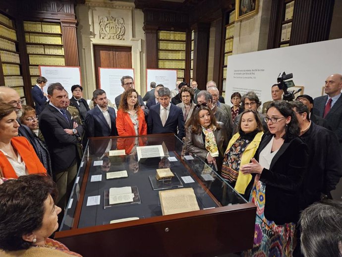 Inauguración de la muestra "Libros y autores en el Virreinato del Perú. El legado de la cultura letrada hasta la Independencia"