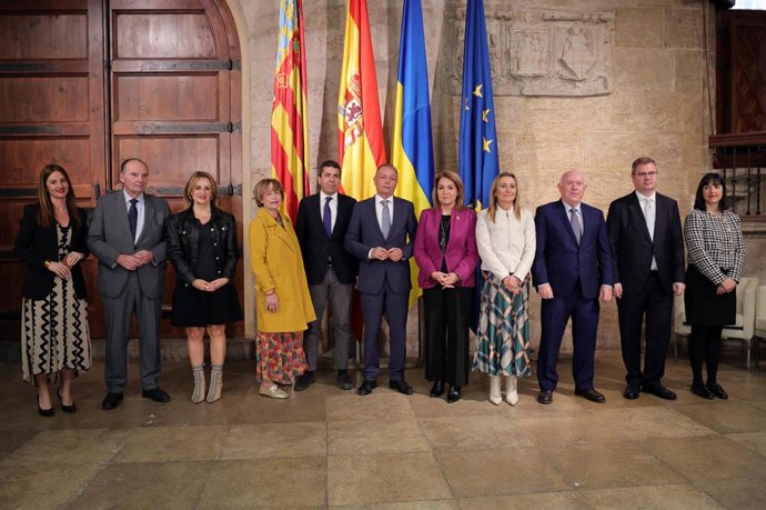 Celebración del Día de la Empresa de la Comunitat Valenciana en el Palau de la Generalitat