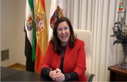 La alcaldesa de Don Benito, María Fernanda Sánchez,
