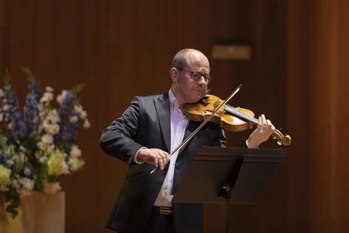 El violinista Aitzol Iturriagagoitia.