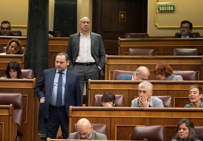 El exministro de Transportes y ahora diputado del Grupo Mixto José Luis Ábalos.