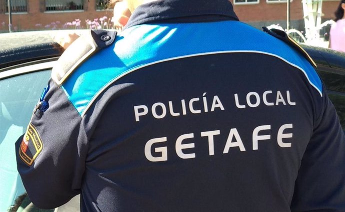 Archivo - Agente de la Policía local de Getafe