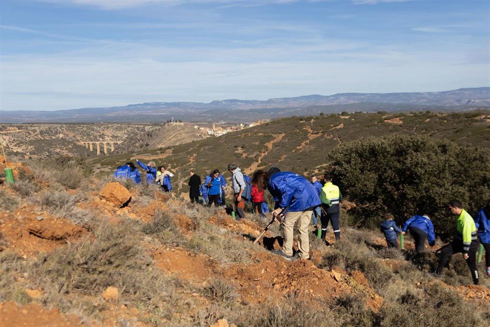 Archivo - Actuaciones de recuperación ambiental en Albentosa (Teruel)