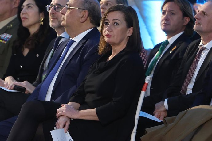 La presidenta del Congreso, Francina Armengol, en un acto en Palma.