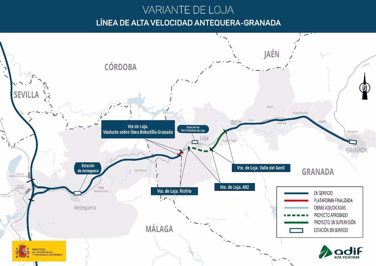 Adjudicada Por Millones De Euros La Construcci N De La Plataforma De La Variante De Loja